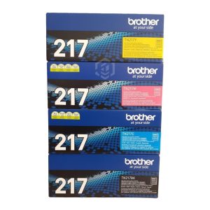 Toner Brother TN-217 pack 4 colores dcp-l3551cdw, l3750cdw