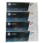 Tóner HP 206X Pack Cyan, Magenta, Yellow, Black original